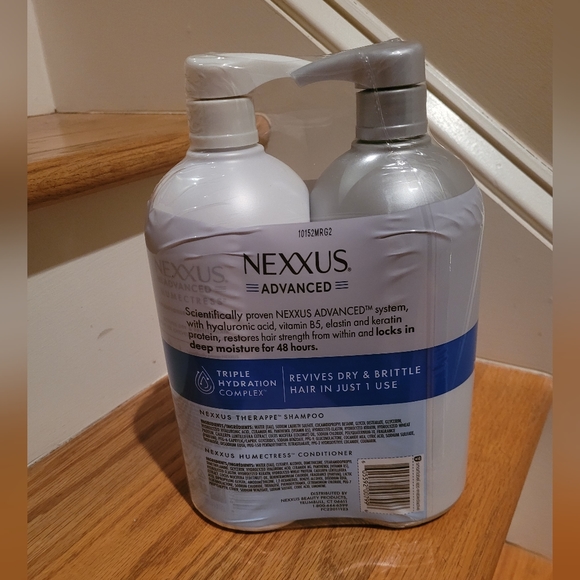 NEW Nexxus Advanced Shampoo & Conditioner Triple Hydration Complex 32 oz Bottle - Picture 3 of 4
